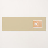 Monogram Beach Yogamat (Achterkant (horizontaal))