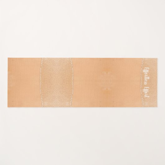 Monogram Beach Yogamat (Voorkant (horizontaal))