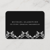 Monogram/bedrijf Visitekaartje (Achterkant)