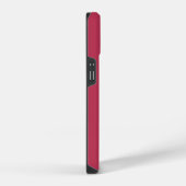 Monogram Beginletters Elegante Roze Goud Cirkels iPhone Hoesje (Rechterkant)