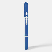 Monogram Beginletters Koningsblauw Case Mate (Achterkant / Links)