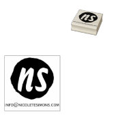 Monogram Beginletters Website | Stempels (Gestempeld)