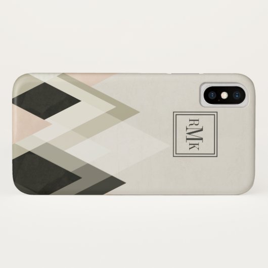 Monogram | Bergen boven bergen III Case-Mate iPhone Case (Achterkant (horizontaal))