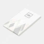 Monogram | Bergen boven bergen III Post-it® Notes (Schuin)