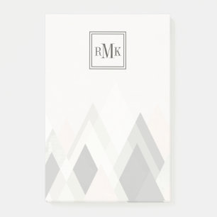Monogram   Bergen boven bergen III Post-it® Notes