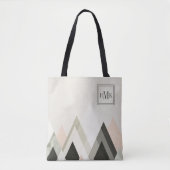 Monogram | Bergen boven bergen III Tote Bag (Voorkant)