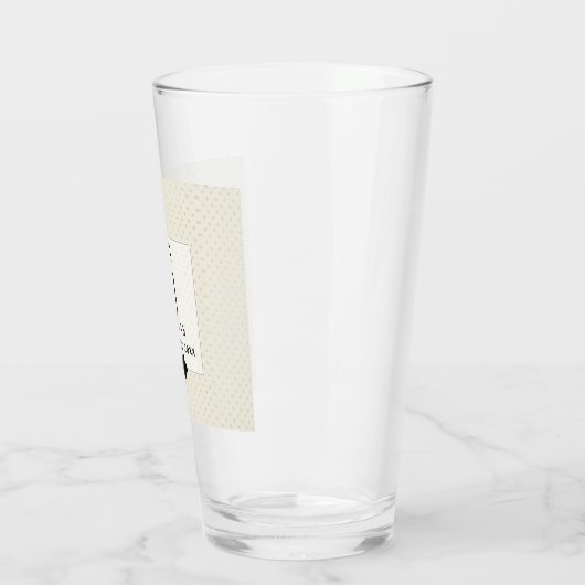 Monogram BEST MAN Groomsmen Groomsman Fleurdelis Glas (Links)