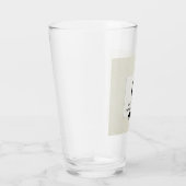 Monogram BEST MAN Groomsmen Groomsman Fleurdelis Glas (Rechts)