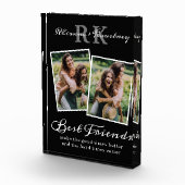 Monogram Beste Vrienden Foto (Rechts)