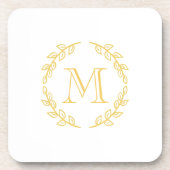 monogram bier onderzetter (Voorkant)