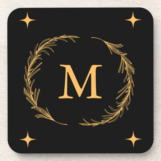 Monogram Bier Onderzetter (Voorkant)