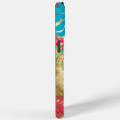 Monogram Birdcage Bird Damask Case-Mate iPhone Case (Achterkant / Rechts)