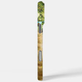 Monogram Birdcage  Owl Birch Tree iPhone Case-Mate iPhone Case (Achterkant / Rechts)