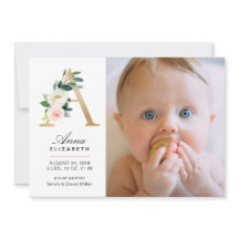 Monogram Birth kondiging