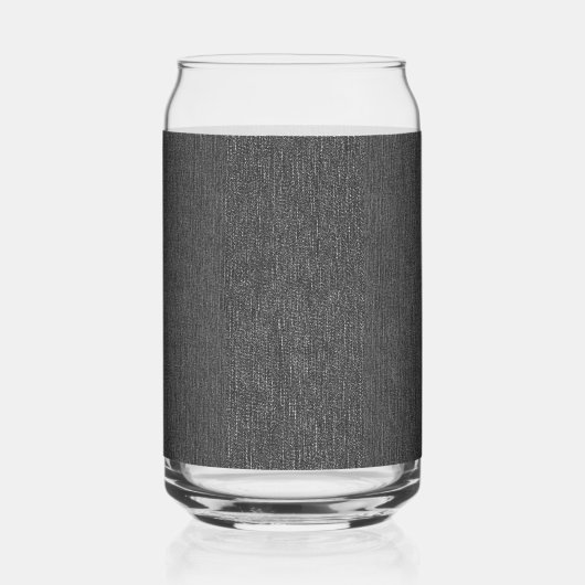 Monogram | Black Denim, Circle Houndstooth Lijst Blikvorm Glas (Achterkant)