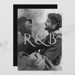 Monogram Black en White Mountains Kaart