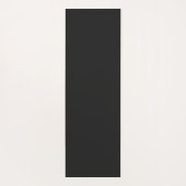 Monogram Black Gold | Moderne minimalistische lega Yogamat (Achterkant)
