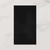 Monogram Black Grey Consultant Visitekaartje (Achterkant)