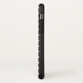 Monogram Black Polka Dots Case-Mate iPhone Case (Achterkant/links)
