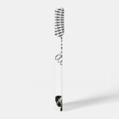 Monogram Black White Butterfly Trail iPhone Hoesje (Rechterkant)