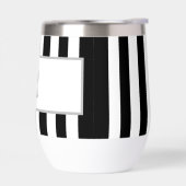 Monogram Black White Cabana Stripes (Links)