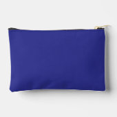 Monogram, Blau & Wit Stijlvol Trellis Patroon Etui (Achterkant)