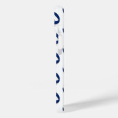 Monogram blauw grijs volleyballen patroon Case-Mate iPhone case (Achterkant / Links)