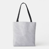 Monogram Blauwe Madelief Tote Bag (Achterkant)