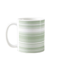 Monogram bleke groene strepen