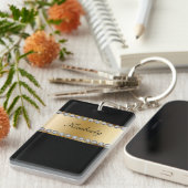 Monogram Bling Sleutelhangers (Voorkant Rechts)