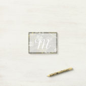 Monogram | Bloedvat I Post-it® Notes (Op bureau)