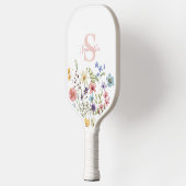 Monogram Bloemen Botanische Pickleball Paddle (Links)
