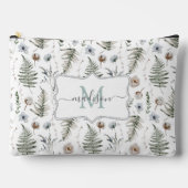 Monogram Bloemen en varen Bladeren Floral Botanica Etui (Voorkant)