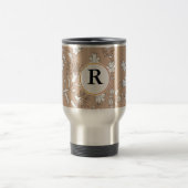 monogram & bloemen reisbeker (Center)
