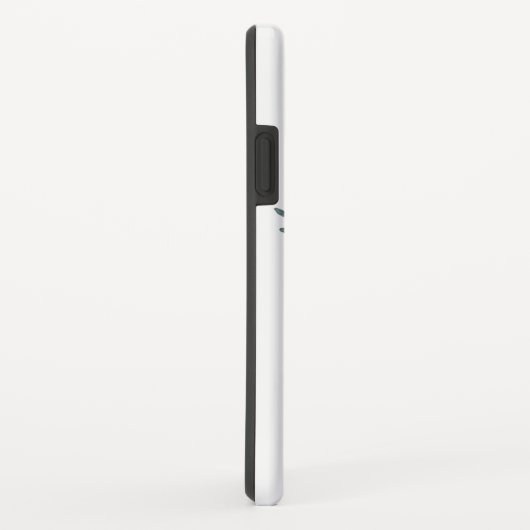 Monogram Bloemen Zonnebloem gepersonaliseerd Case-Mate iPhone Case (Achterkant/rechts)