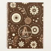 Monogram  bloemenharmonie planner (Voorkant)