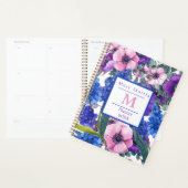 Monogram Bloemennaam & Datum / Tijdschrift Planner (Display)