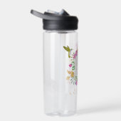 Monogram bloementuin waterfles (Rechts)