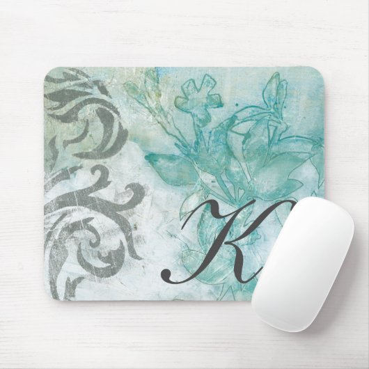 Monogram | Bloemspuit II Muismat (Met muis)