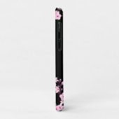  monogram bloesems Floral Cherry Case-Mate iPhone Case (Achterkant/links)