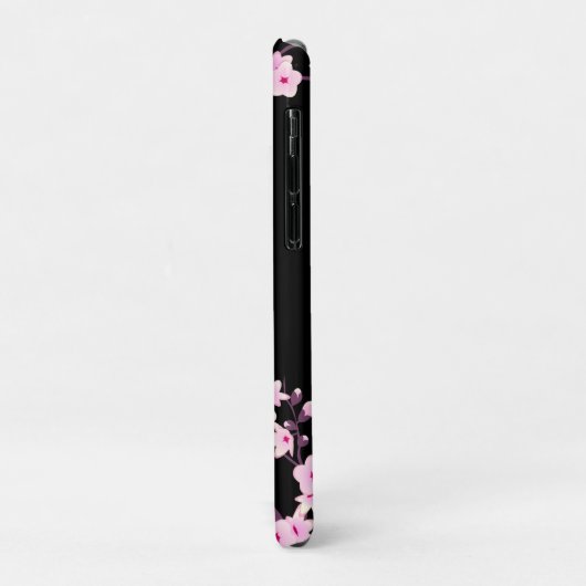  monogram bloesems Floral Cherry Case-Mate iPhone Case (Achterkant/links)