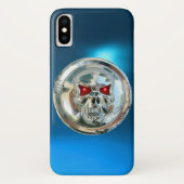 MONOGRAM blue Case-Mate iPhone Case (Achterkant)