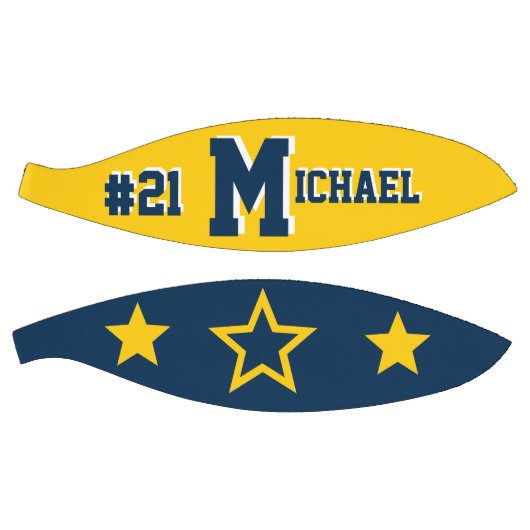 Monogram Blue en Maze Gold Basketbal (Panelen)