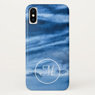 Monogram Blue Sky Case-Mate iPhone Case