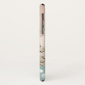 Monogram | Blush & Gold I Case-Mate iPhone Case (Achterkant/links)