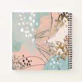 Monogram | Blush & Gold I Notitieboek (Achterkant)