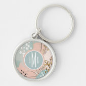 Monogram | Blush & Gold I Sleutelhanger (Voorkant)