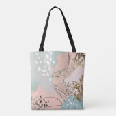 Monogram | Blush & Gold I Tote Bag (Achterkant)