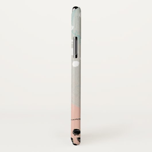 Monogram | Blush & Goud I Case-Mate iPhone Case (Achterkant / rechts)