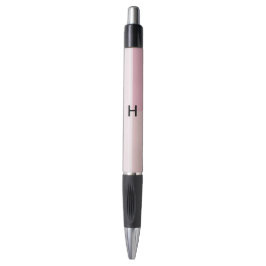 Monogram Blush Pastel Bleekroze Kleurblok Pen